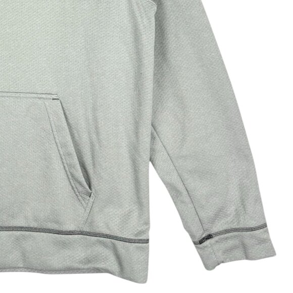 Under Armour Men's Pullover Loose Fit Gray Hoodie Sweatshirt Size L Drawstring - Picture 8 of 12